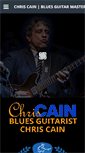Mobile Screenshot of chriscainmusic.com
